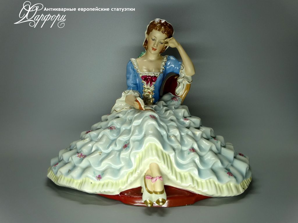 Фарфор, статуэтка, антиквариат, Германия, Royal Dux 2533/89